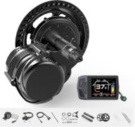 TSDZ8 750W Mid Drive Kit,2024 New Torque Sensor 48V Ebike Conversion Kit,1056 Peak Power Mid Motor with LCD Display,Bicicleta Electrica Kit for 68-73MM Bottom Bracket Mountain Bike,Tricycle