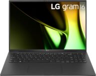 LG gram 16-inch Lightweight Laptop, Intel Evo Edition – Intel Core Ultra 7 Processor, Windows 11 Home, 16GB RAM, 1TB SSD, Black