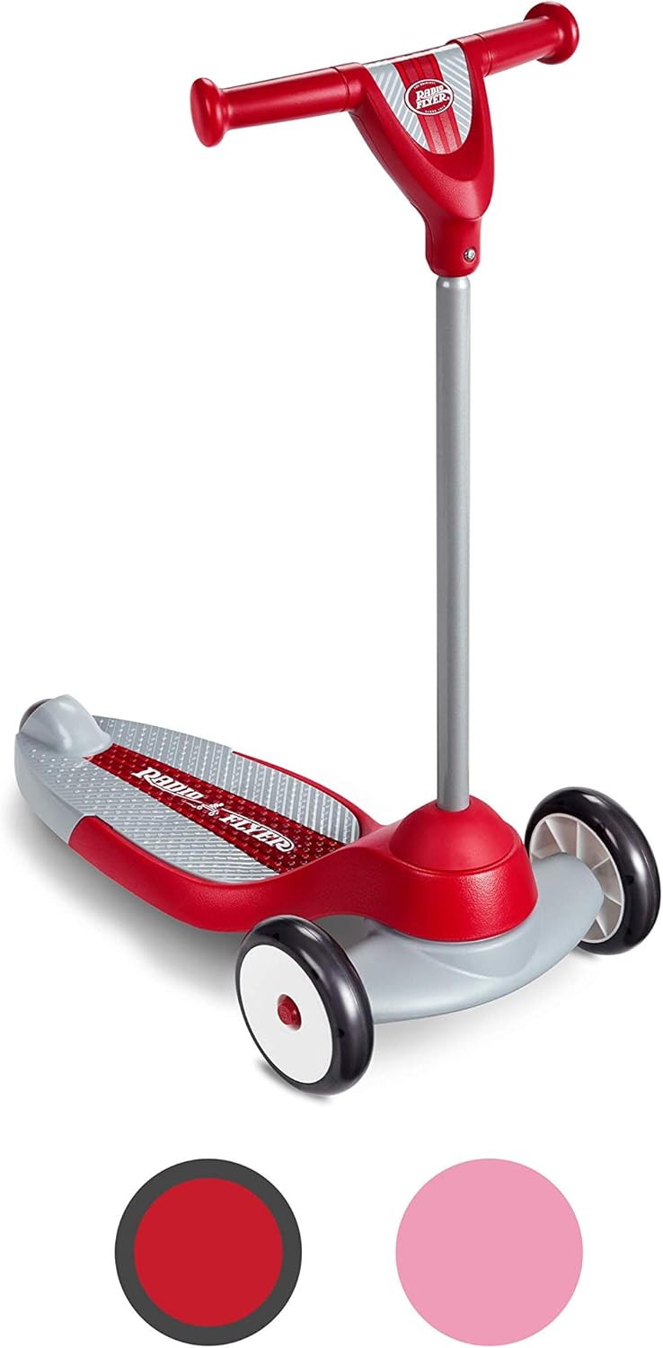 Radio Flyer My 1st Scooter, Kids and Toddler 3 Wheel Scooter, Red Kick Scooter, For Ages 2-5 Years (Amazon Exclusive)