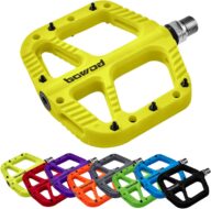 Bicycle Pedals Mountain Bike Pedals Adult, Bright Yellow MTB BMX Pedals