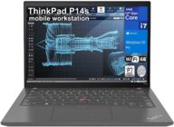 Lenovo ThinkPad P14s Mobile Workstation 14″ Touchscreen FHD+ Business Laptop Computer, Intel i7-1260P, 16GB DDR4 RAM, 512GB PCIe SSD, WiFi6 E, Backlit Keyboard, Fingerprint Reader, Win 10 Pro, Tilsiy