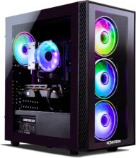 NOVATECH Phantom – Prebuilt Gaming PC Desktop Computer – RX580 8GB – Intel i7 Xeon 3.5GHz – 16GB RAM – 512GB M.2 SSD WiFi/BT, Win 10 Pro – Gaming Computer Tower – Pre Built PC Gaming – 1 Year Warranty