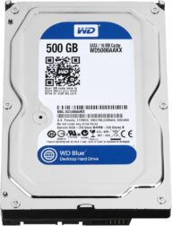 WD Blue 500GB Desktop Hard Disk Drive – 7200 RPM SATA 6 Gb/s 16MB Cache 3.5 Inch – WD5000AAKX