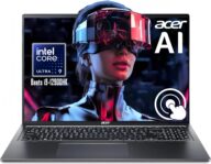 acer Swift Go 16″ Touch AI Ready 16:10 2024 Laptop, Intel EVO Core Ultra 9-185H(Beats i9-12900HK), Intel ARC Graphics, Thunderbolt 4, QHD Webcam, Wi-Fi 7, win11, w/HDMI (32GB RAM | 1TB SSD)