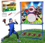 Throwing Target Game – American Football – Football Gifts for Kids 6-8 Boys 8-12 – Inspired Outdoor Fun for Children | Teenager | All Ages Perfect for Parties, Gatherings, and Family Events