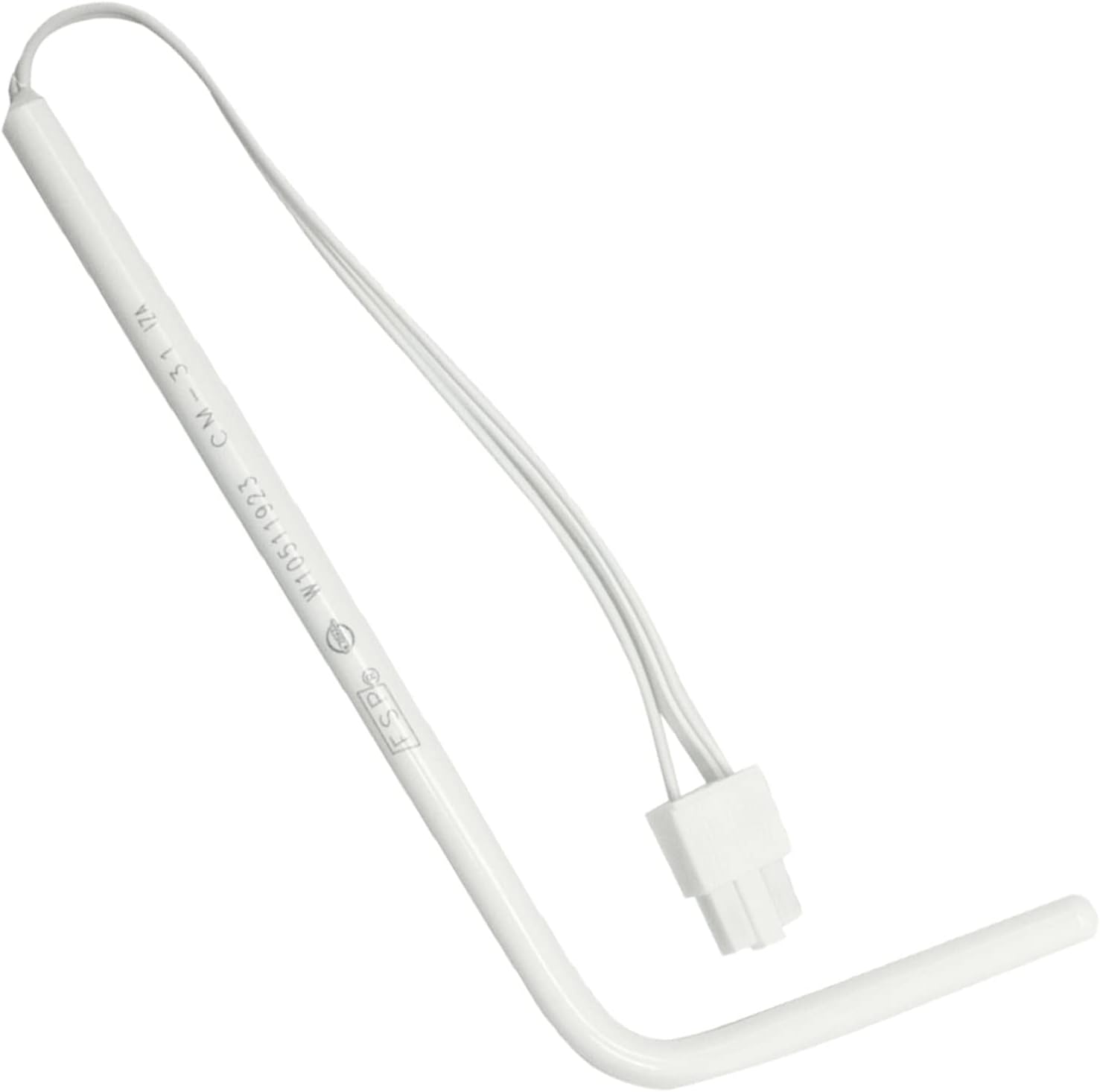 WPW10511923 W10511923 Bin Temperature Sensor – Compatible Kenmore KitchenAid Whirlpool Refrigerator Ice Maker Parts – Replaces AP6022509 3021097 PS11755842 – Comes in White Color