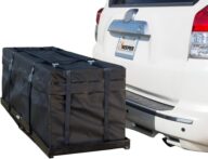 KEEPER 11 Cubic Feet Waterproof Hitch Rack Cargo Bag, Black, Soft Shell