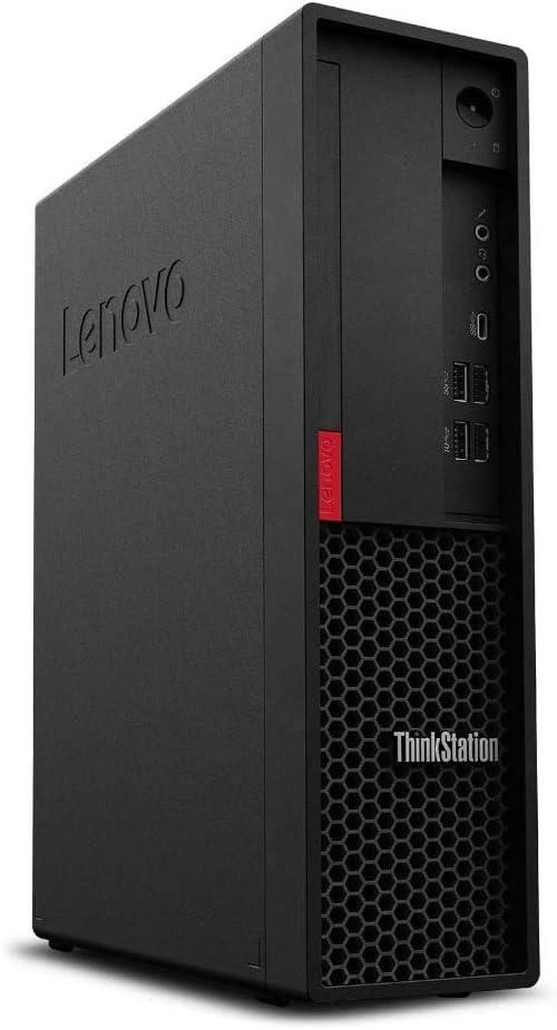 Lenovo ThinkStation P330 Desktop PC, Intel i7-8700 Upto 4.6 GHz, 16GB RAM 1TB NVMe SSD, 4K UHD Graphics 630, DisplayPort, HDMI, Wi-Fi, Bluetooth, USB Type-C – Windows 10 Pro (RENEWED)