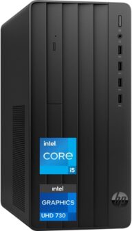 HP Pro Tower 290 G9 Desktop Business Computer | 12th Gen Intel Core i5-12400 | 12GB DDR4 RAM | 256GB PCIe SSD + 1TB HDD | 2-Monitor Support 4K | DVD-RW | HDMI | VGA | Wi-Fi | Windows 11 Pro