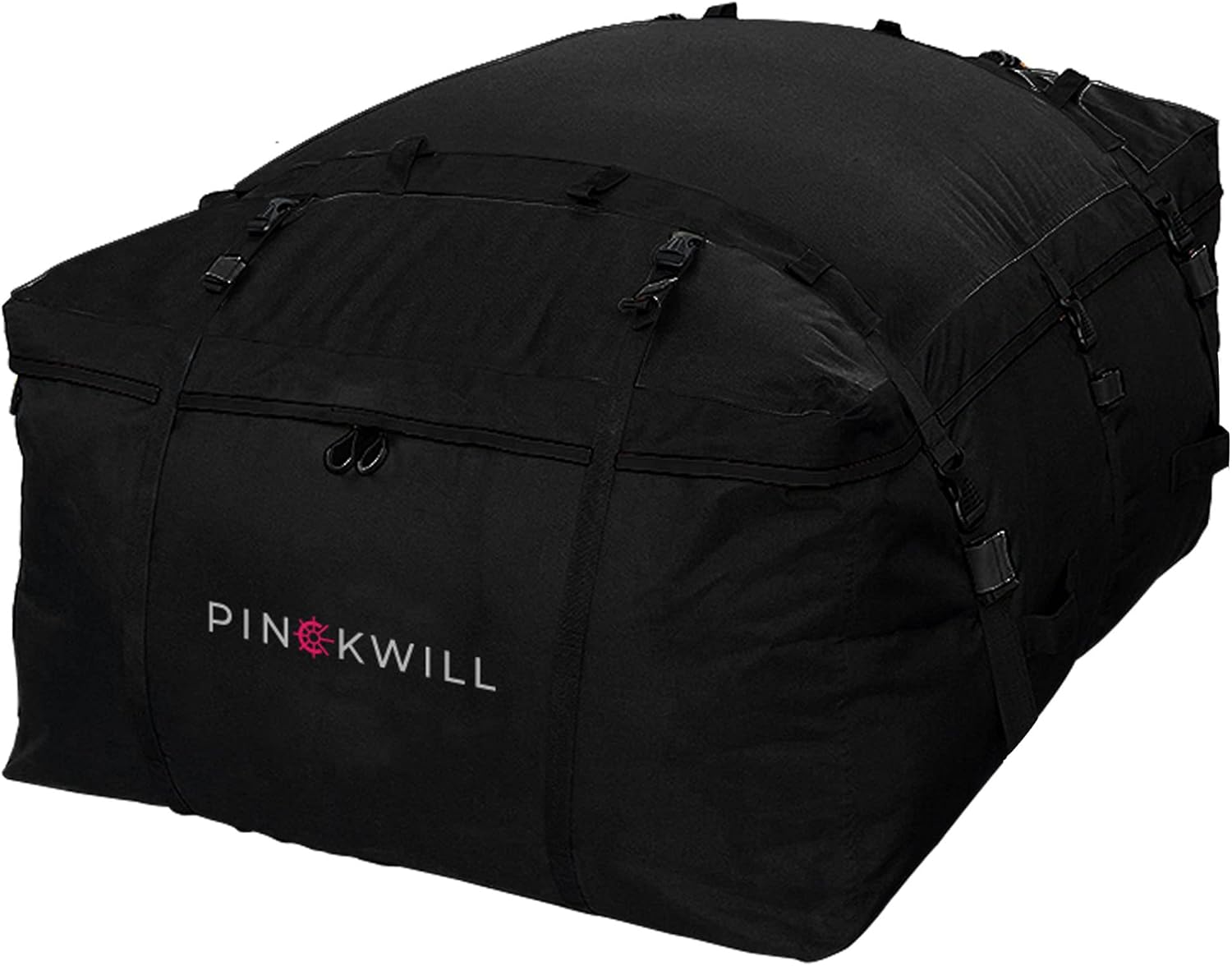 PINCKWILL Rooftop Cargo Carrier Bag 19 Cubic Feet, Waterproof Cargo Carrier, Heavy Duty Cargo Carrier, Multipurpose Use