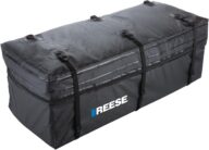 Reese 1044000 Olympia Hitch Mounted Waterproof Cargo Carrier Bag, 48 x 19 x 22-Inch (11 cu ft) Black