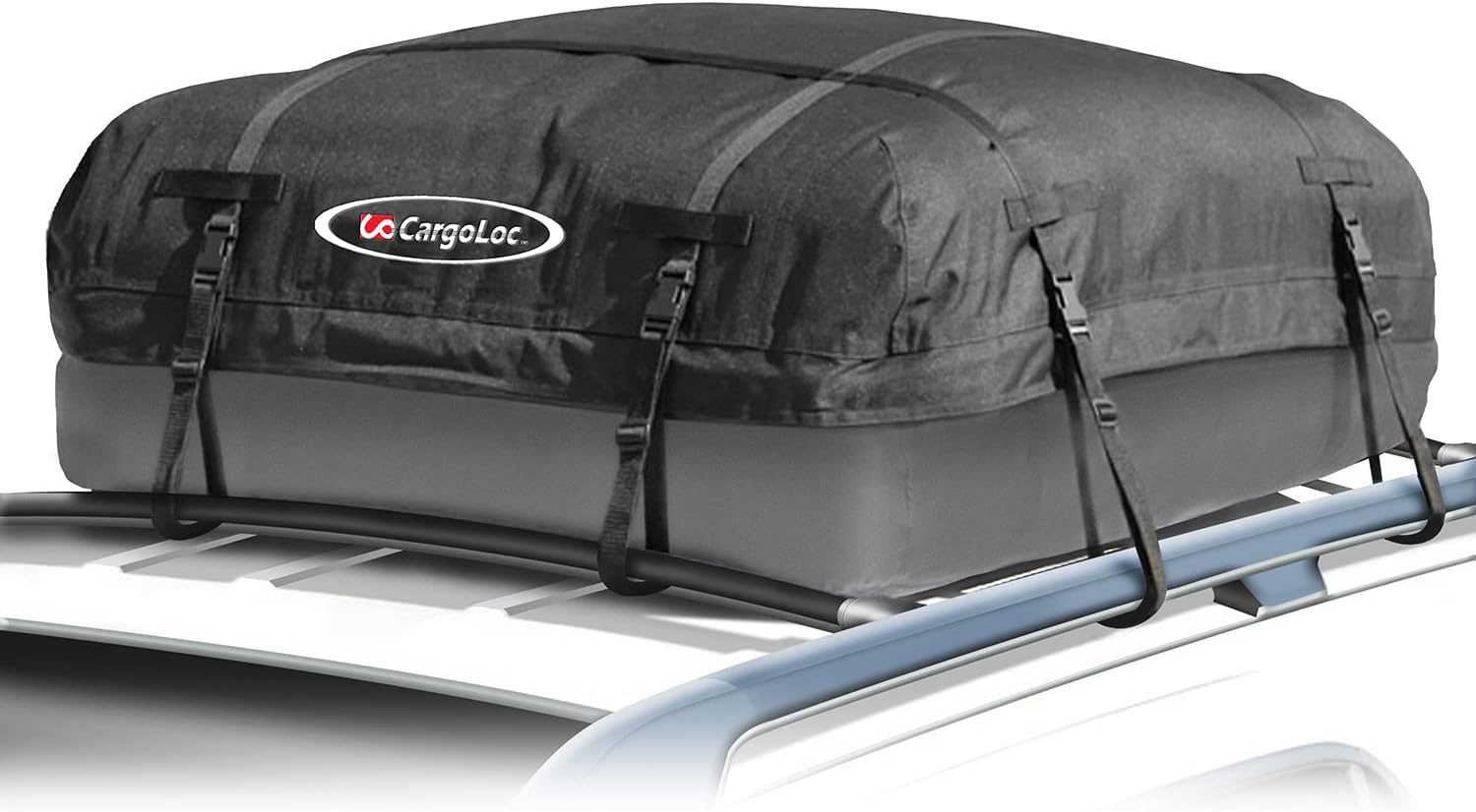 Cargoloc 32424 15-Cubic/Feet Deluxe Roof Top Waterproof Cargo Carrier