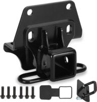 GX470 Trailer Hitch Compatible with Lexus GX470 (2003-2009) and Toyota 4Runner (2003~2022), GX470 Tow Hitch Has Standard 2″ Receiver, GX470 Trailer Hitch Kit Includes Hitch Cover and Hitch Tightener