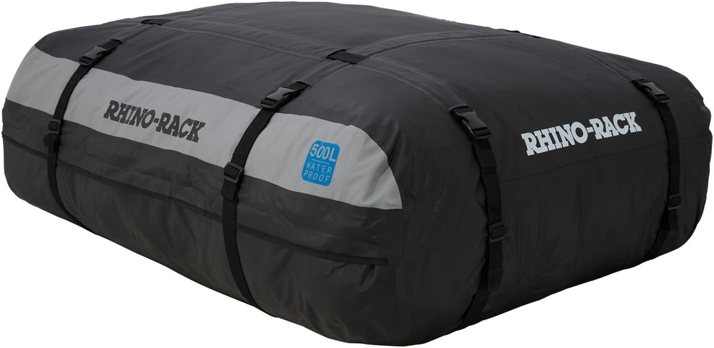 Rhino-Rack 500 Liter Luggage Bag Extra Large 59 in. x 43 in. x 12 in., 17.7 Cubic Foot Capacity, Black (LB500)