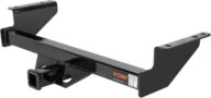 CURT 13184 Class 3 Trailer Hitch, 2-Inch Receiver, Fits Select Toyota Tundra, GLOSS BLACK POWDER COAT