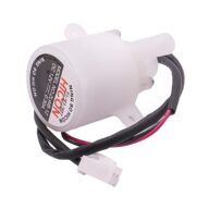 HZB-12A/25BF ZLWB-12 Household Small Bullet Ice Maker Water Pump Fits for HZB-13F, HZB-20F, HZB-20FA,HZB-25BF,HZB-50,HZB-50A, HZB-60, HZB-80, DC 12V 0.3A Ice Maker Machine