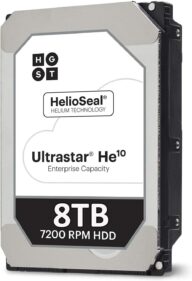 HGST Ultrastar He10 | HUH721008AL4200 | 0F27406 | 8TB 7200 RPM 256MB Cache SAS 12Gb/s 3.5″ Inch | 4Kn | Instant Secure Erase | Helium Platform Enterprise Hard Disk Drives (Renewed)