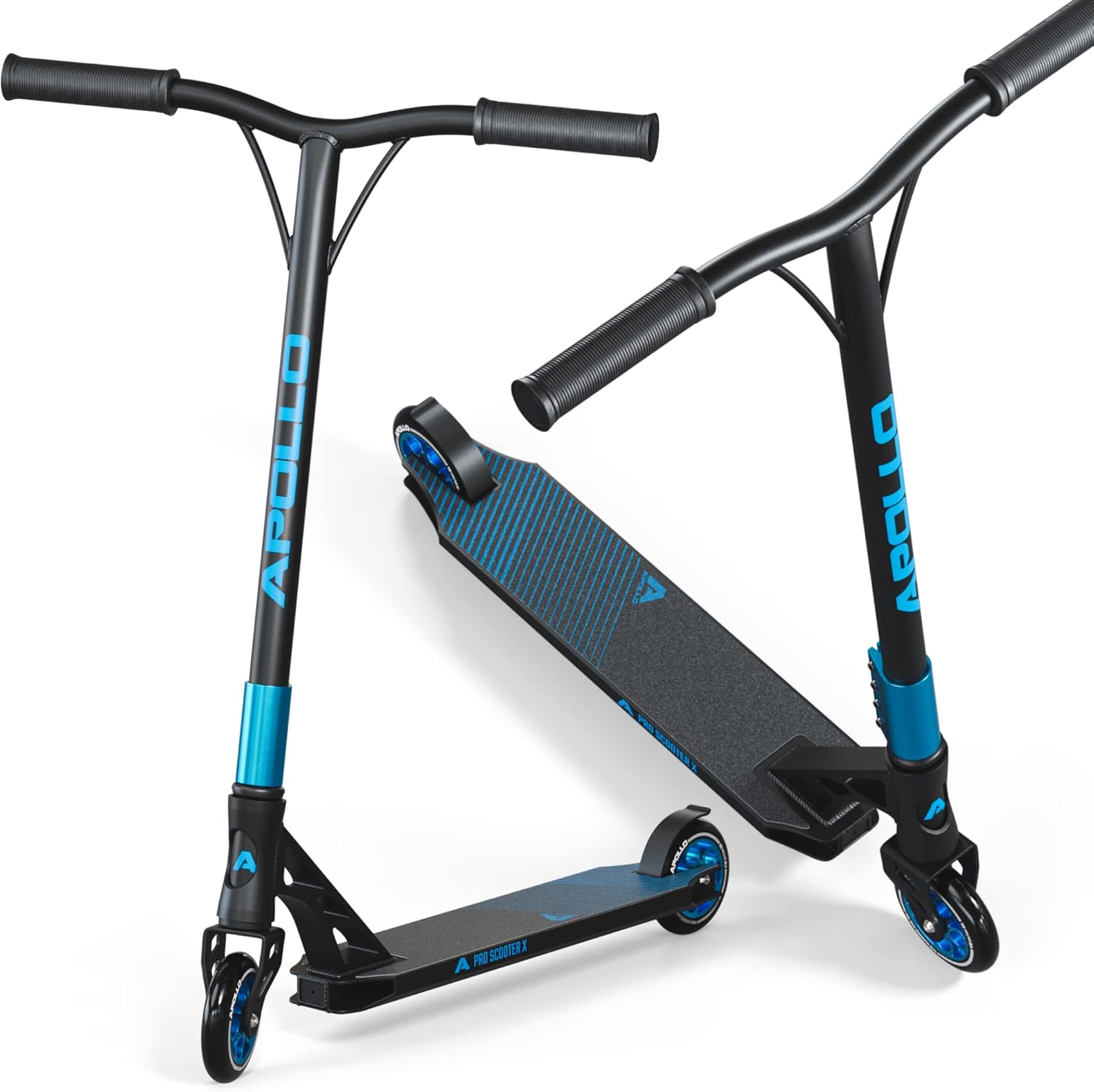 APOLLO Genesis X Pro Scooters – High End Stunt Scooter – Complete Trick Scooter for Advanced and Professional Riders (Kids 10+, Teens, Adults). Cool Pro Scooter for Freestyle, Tricks & BMX Stunts