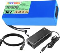 36V E-Bike Battery 20Ah Lithium-ion Battery 36V Rechargeable Battery 36V Ebike Battery 36 Volt Lithium Battery Pack for 0-750W Motor with Charger