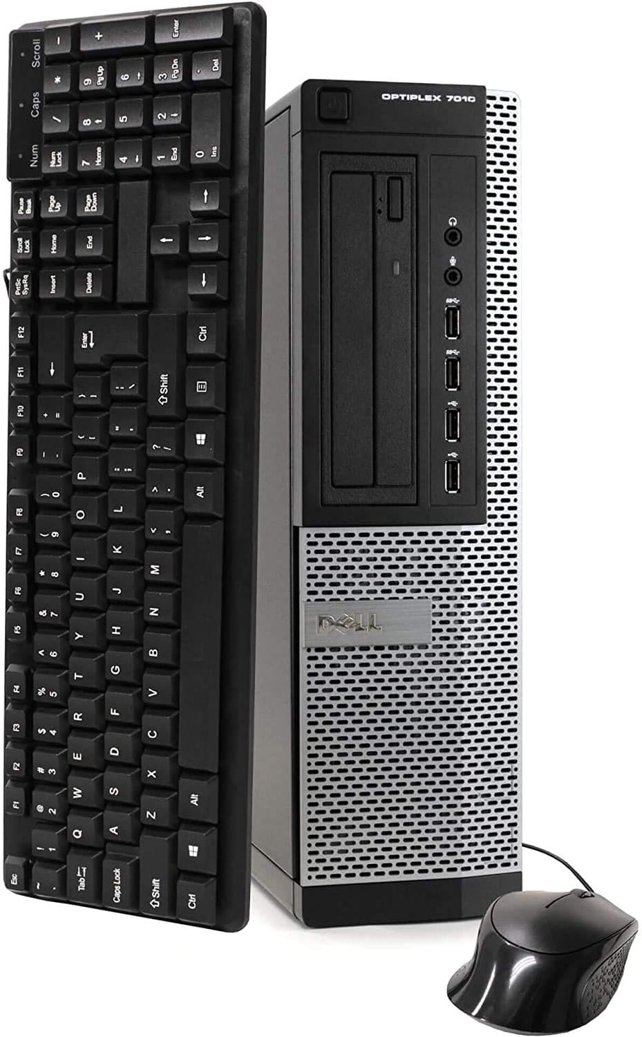 Dell Optiplex 7010 Desktop Computer – Intel Core i7 Up to 3.8GHz Max Turbo Frequency, 16GB DDR3, New 1TB SSD, Windows 10 Pro 64-Bit, WiFi, USB 3.0, DVDRW, 2X Display Port (Renewed)