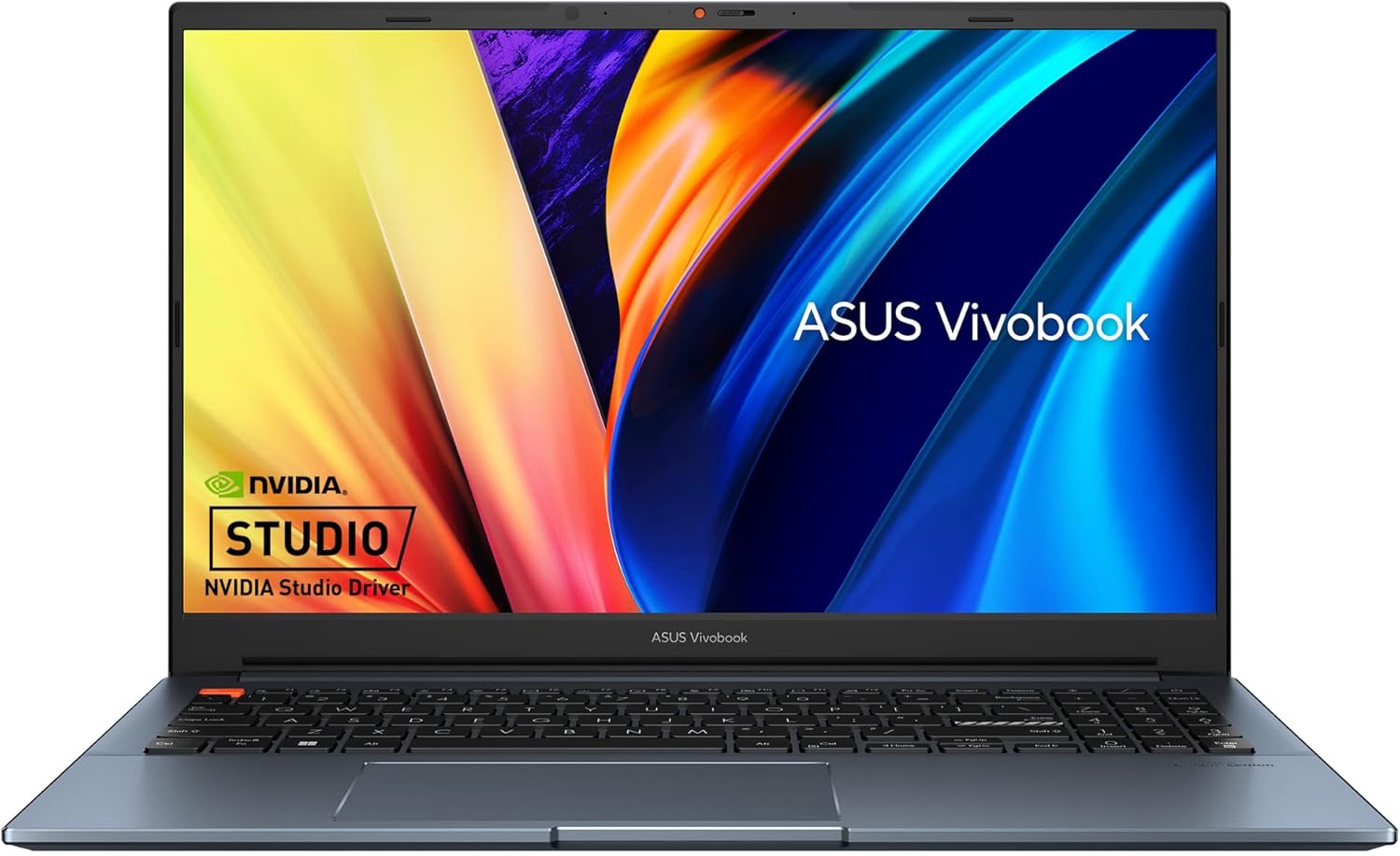 ASUS VivoBook Pro 15 Laptop, 15.6” FHD Display, Intel Core i7-12650H CPU, NVIDIA GeForce RTX 3050 GPU, 16GB RAM, 512GB SSD, Windows 11 Home, Quiet Blue, K6502ZC-DB74