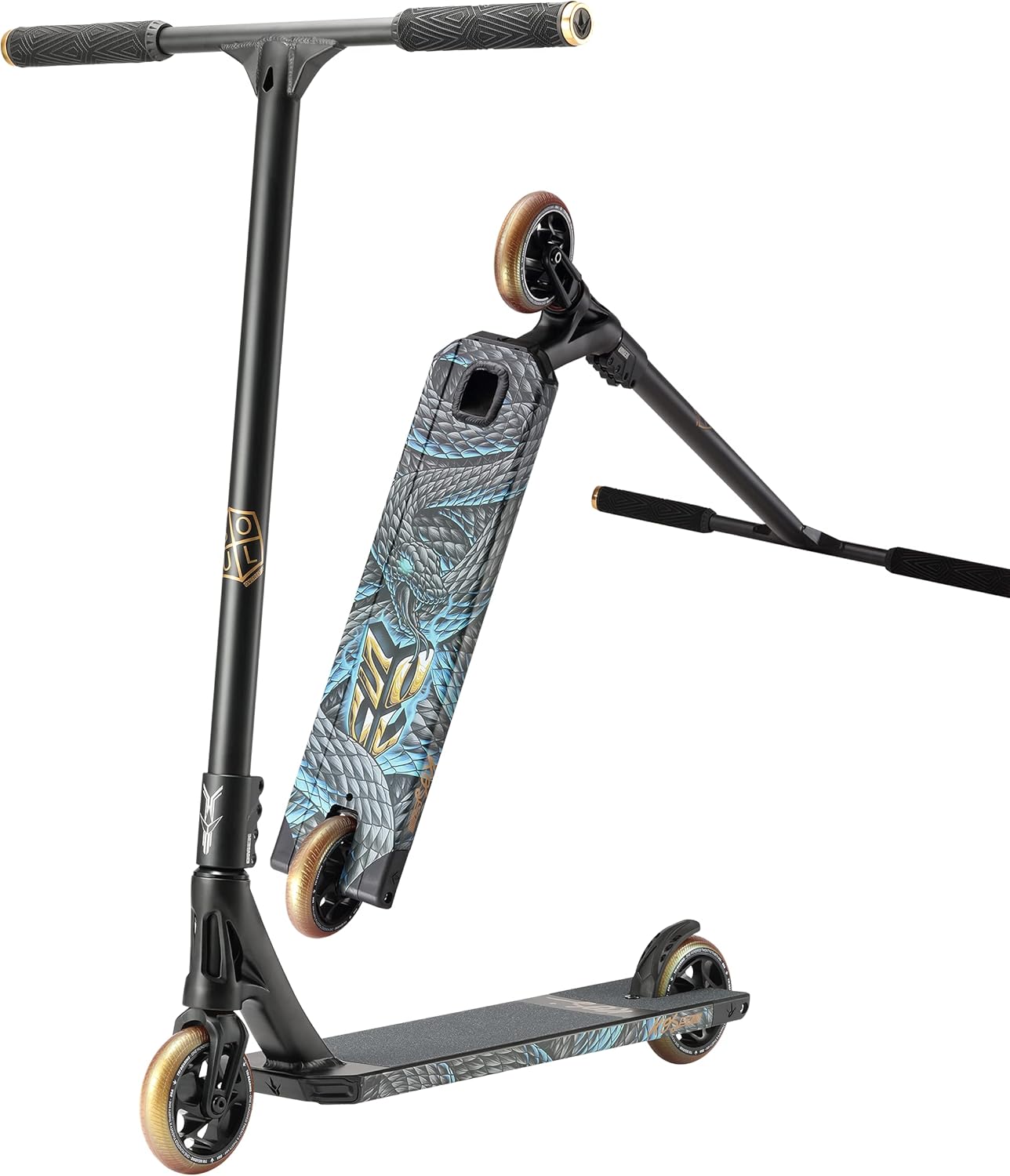 Envy Scooters KOS S7 Pro Scooters – Pro Street Scooters for Intermediate to Advanced Stunt Scooter Riders. Top of line Street Scooter for Skate Park, Youth and Adult Scooters