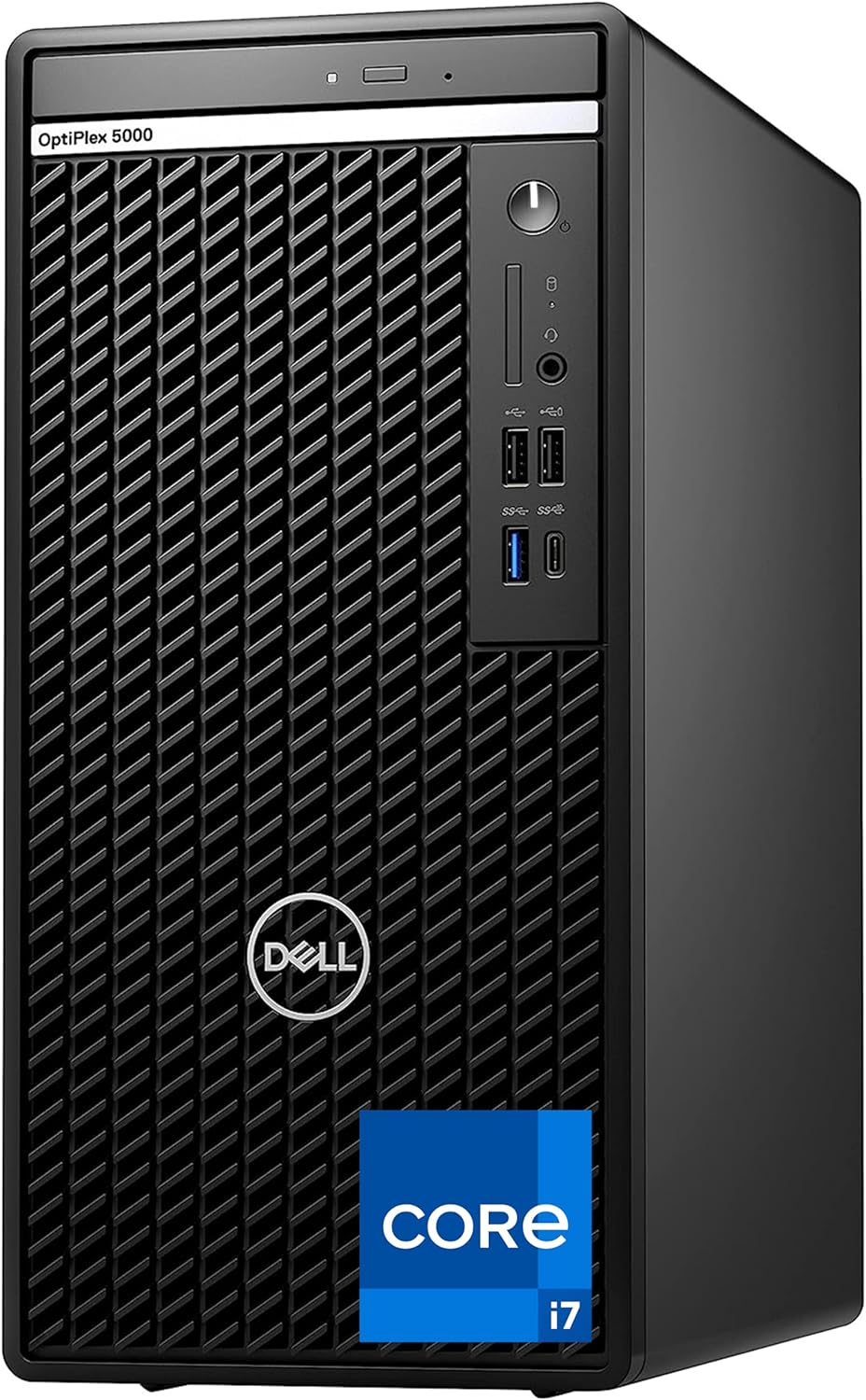 Dell 5000 Optiplex Tower – Intel i7-12700K, 32GB RAM, 1TB NVMe SSD, DisplayPort, HDMI, USB C, DVDRW, Wi-Fi, Bluetooth, Windows 11 Pro