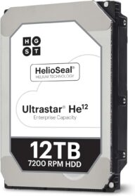 HGST Ultrastar He12 | HUH721212ALE600 | 12TB 7.2K RPM SATA-6Gb/s 3.5″ 256MB cache Hard Disk Drive