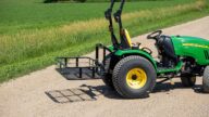 Field Tuff FTF-60SCC3PT 3-Point, 60″ Steel Cargo Carrier – 3-Point Attachment for Category 1 Tractors – 500 lbs. Capacity. Farm, Yard, Home, or Shop Use.