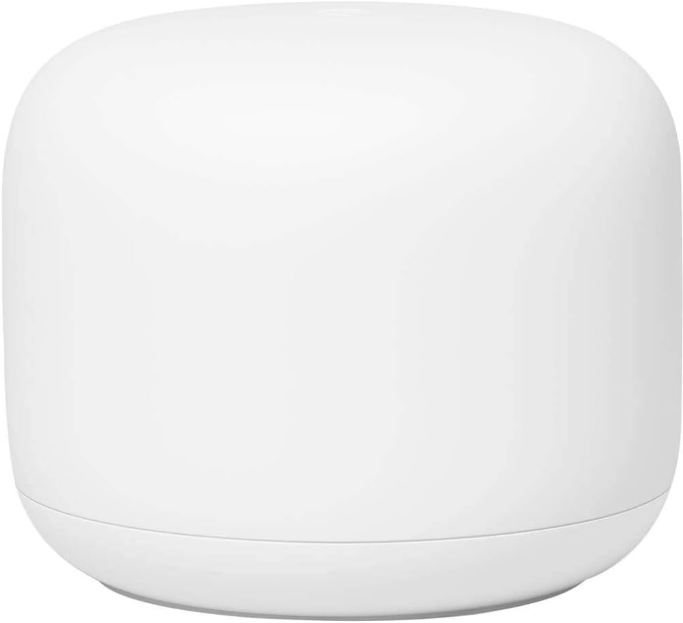 Google Nest Wifi – AC2200 – Mesh WiFi System – Wifi Router – 2200 Sq Ft Coverage – 1 pack