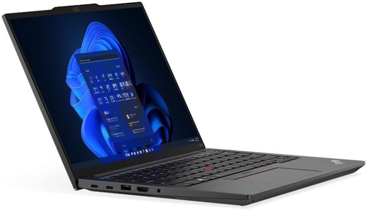 Lenovo ThinkPad E14 Gen 5 AMD Laptop | 14″ 1920×1200 FHD+ | Ryzen 5-7530U – 1TB SSD Hard Drive – 16GB RAM | 6 cores @ 4.5 GHz Win 10 Pro Silver (Renewed)