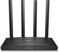 TP-Link AC1200 Gigabit WiFi Router (Archer A6) – Dual Band MU-MIMO Wireless Internet Router, 4 x Antennas, OneMesh and AP mode, Long Range Coverage