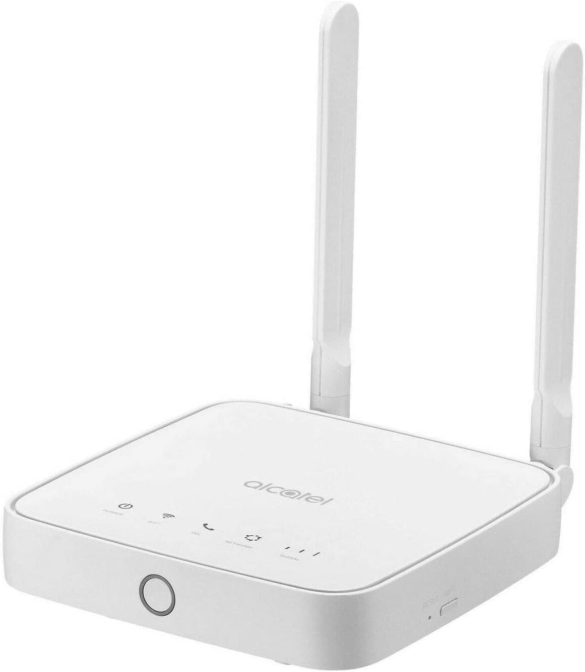 Router Alcatel Link Hub 4G LTE Unlocked Worldwide HH41NH Multibam 150 Mbps Wi-Fi (4G LTE USA Latin Caribbean Euro Asia Africa) + RJ45 Up to 32 Users HH41NH-2BTGMXA-1