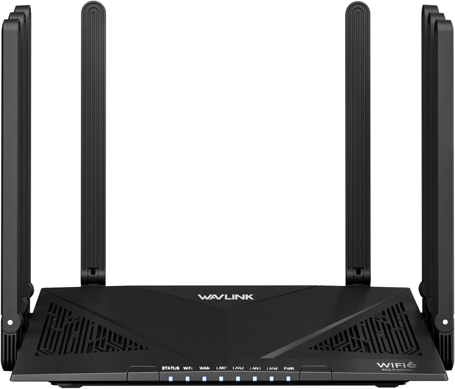 WAVLINK AX6000 WiFi 6 Router, Dual Band Gaming Router with 2.5Gbps WAN, 4 x 1000Mbps LAN, Supports EverythingMesh/Router/AP/Reapter Mode for Home WiFi, OpenVPN & WireGuard, Parental Control, QoS