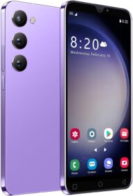 Cheap Mobile Phones, 5.0 Inch, Android 9.0, Dual SIM Dual Camera 3G Smartphones, Quad Core, 16GB ROM【Expandable up to 128GB】, Support GPS/WiFi/Bluetooth/FM, Face Unlocked Phones (Purple)