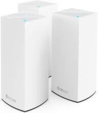 Linksys Atlas WiFi 6 Router Home WiFi Mesh System, Dual-Band, 6,000 Sq. ft Coverage, 802.11ax, 75+ Devices, Speeds up to (AX3000) 3.0Gbps – MX2000 3-Pack