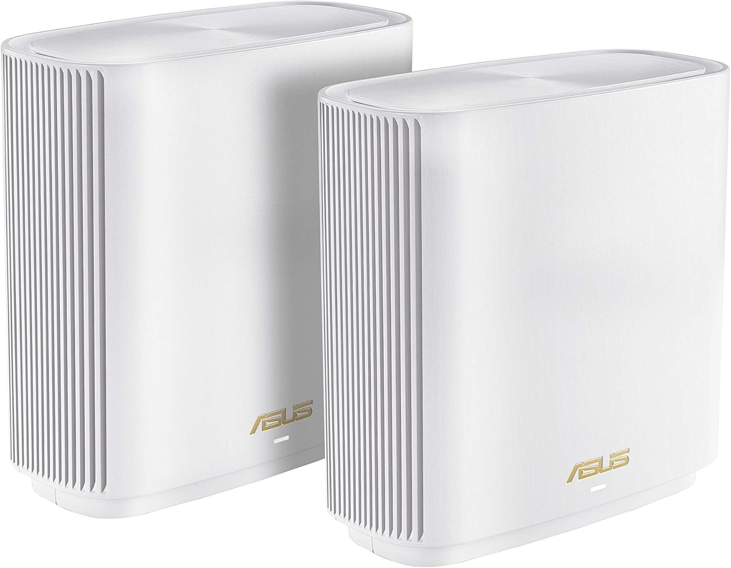 ASUS ZenWiFi Whole-Home Tri-band Mesh WiFi 6E System (ET9 2PK), Coverage up to 5,500 sq.ft, 7800Mbps, new 6GHz band, AiMesh, Lifetime Free Internet Security, Parental Control, EasySetup, Instant Guard