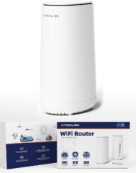 WiFi 6 AX3600 Router (DL-WRX36), Dual Band, 8-Stream , Wireless Speed Up to 3.6Gbps, MU-MIMO, 2.5G WAN & 4 Gigabit LAN Ports, for Home & Gaming (1 Pack)