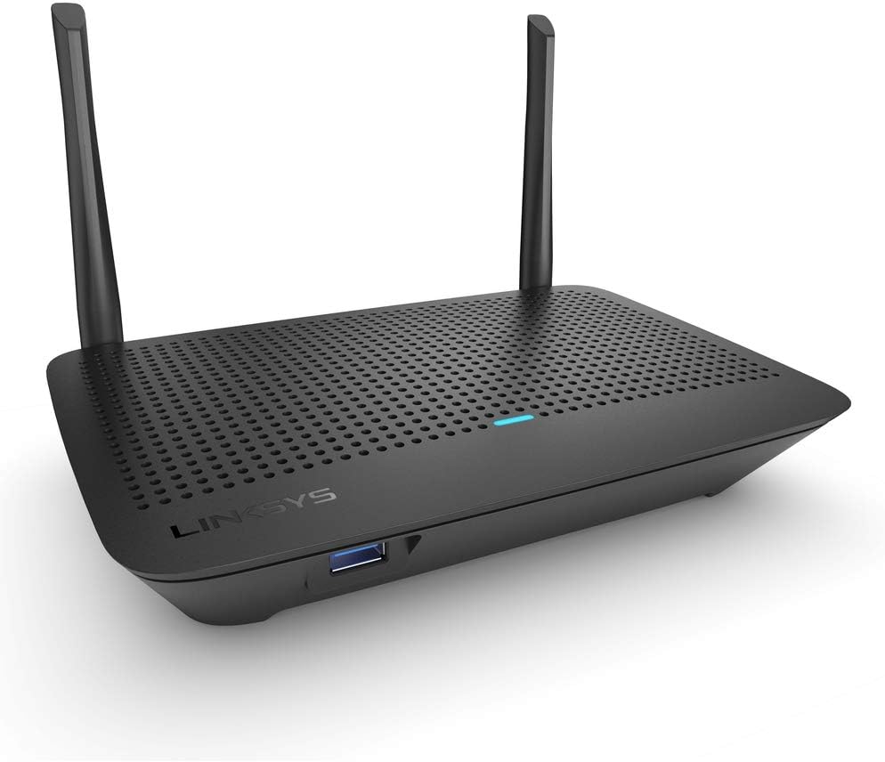 Linksys Mesh Wifi 5 Router, Dual-Band, 1,200 Sq. ft Coverage, Supports Guest WiFi, Parent Control,12+ Devices, Speeds up to (AC1300) 1.3Gbps – MR6350