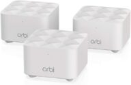 NETGEAR Orbi Whole Home Mesh WiFi System (RBK13) – Router replacement covers up to 4,500 sq. ft. with 1 Router & 2 Satellites