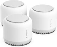 Meshforce M7 Tri-Band Whole Home Mesh WiFi System (3 Pack), Gigabit Mesh WiFi Routers, Seamless High Performance Wireless Covers 7+ Rooms and 75+ Devices