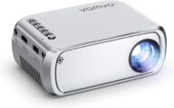 Vamvo Projector Mini Portable Video Projector, Movie Projector For Home Theater Compatible with HDMI/TYPE-C/USB/VGA/AV/Smartphone/TV Box/Laptop/ iOS/Android