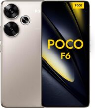 Xiaomi Poco F6 5G + 4G LTE (for Tmobile Mint Tello & Global) 512GB + 12GB Global Version Unlocked 6.67″ 120Hz 50Mp Triple Camera (Titanium)