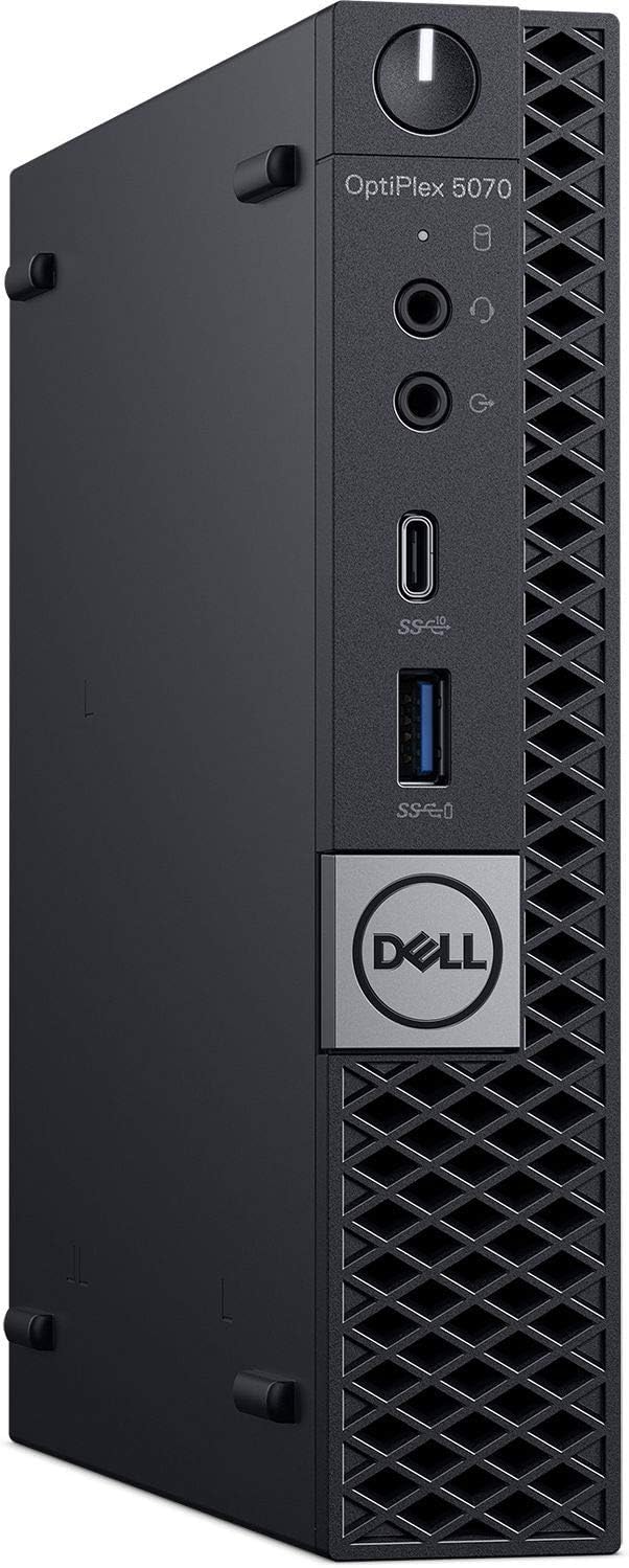 DELL Optiplex 5070 Micro MFF Desktop PC Intel i5-9500T, 16GB DDR4 New 512GB M.2 NVMe SSD, WiFi BT HDMI New KB & Mouse Windows 11 Pro (Renewed)