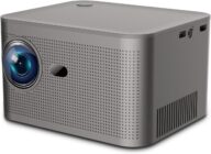 CACACOL HY350 Home Projector | Native 1080p Full HD | 4K Hardware Decoding | 800 ANSI Lumen | Allwinner H713 Quad-Core 2GB 32GB | Hi-Fi Speaker | Android TV OS English Version