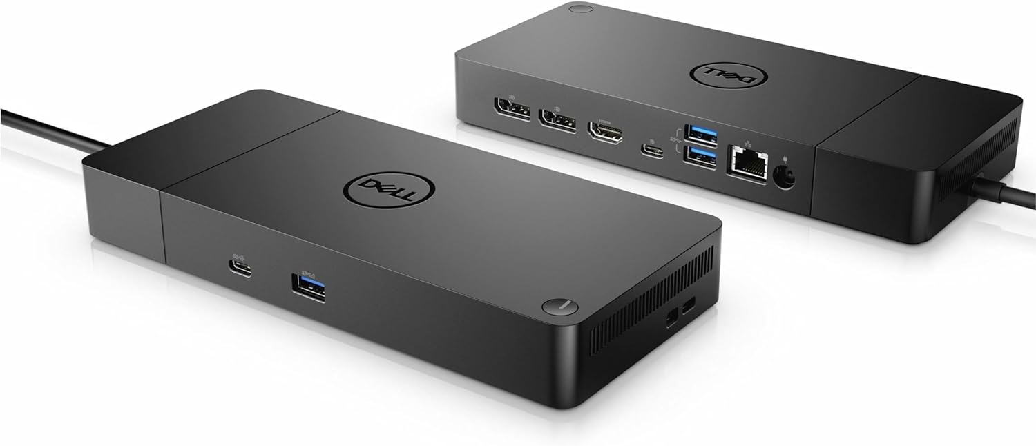 Dell WD19S 180W Docking Station (130W Power Delivery) USB-C, HDMI, Dual DisplayPort, Black