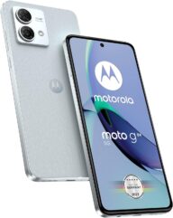 Motorola Moto G84 5G (GSM Unlocked, International Version) 256GB + 12GB RAM Dual SIM Android 13 Smartphone (Marshmallow Blue)