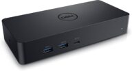 Dell Universal Dock – D6000S, Equipped with USB-C/USB-A PowerShare Options, Connect Upto Three 4K Displays, LED Indicator, Black