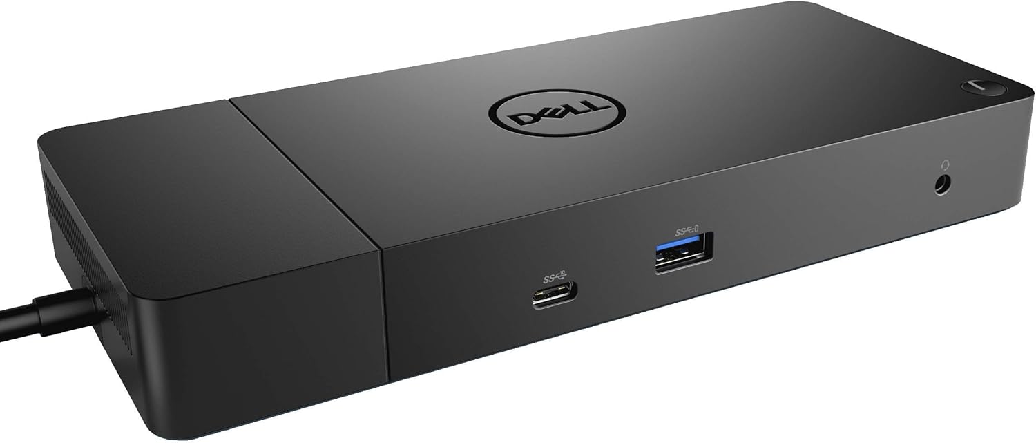 Dell WD19 130W Docking Station (with 90W Power Delivery) USB-C, HDMI, Dual DisplayPort, black