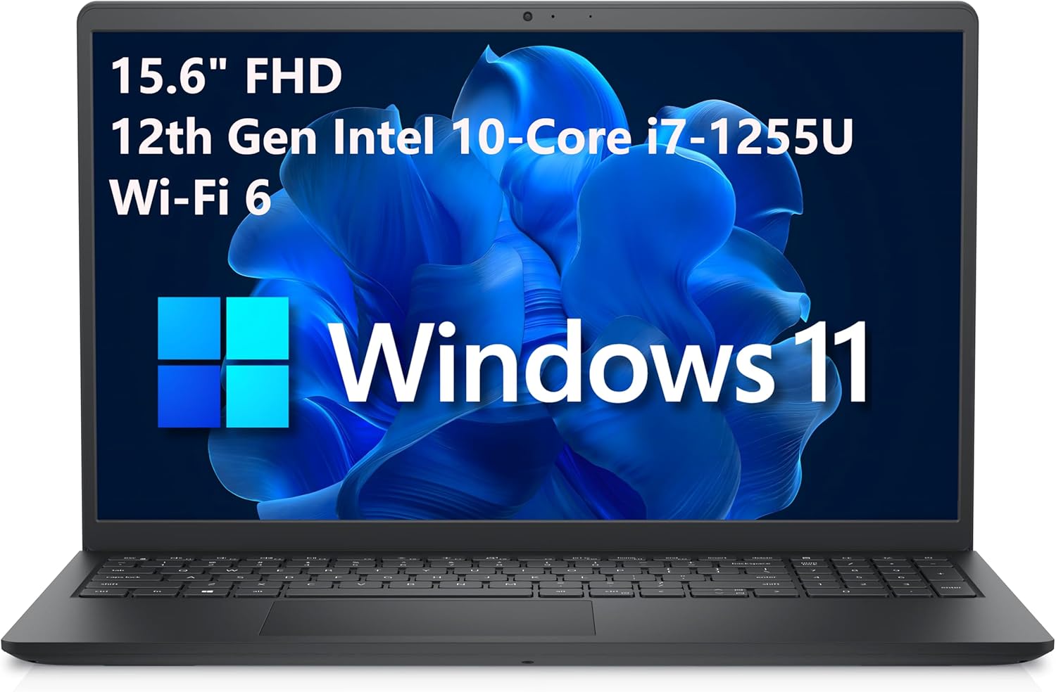 Dell Inspiron 15 3520 15.6″ FHD Laptop Computer, 12th Gen Intel 10-Core i7-1255U up to 4.8GHz, 16GB DDR4 RAM, 1TB PCIe SSD, 802.11AC WiFi, Bluetooth, Carbon Black, Windows 11 Home, Tichang